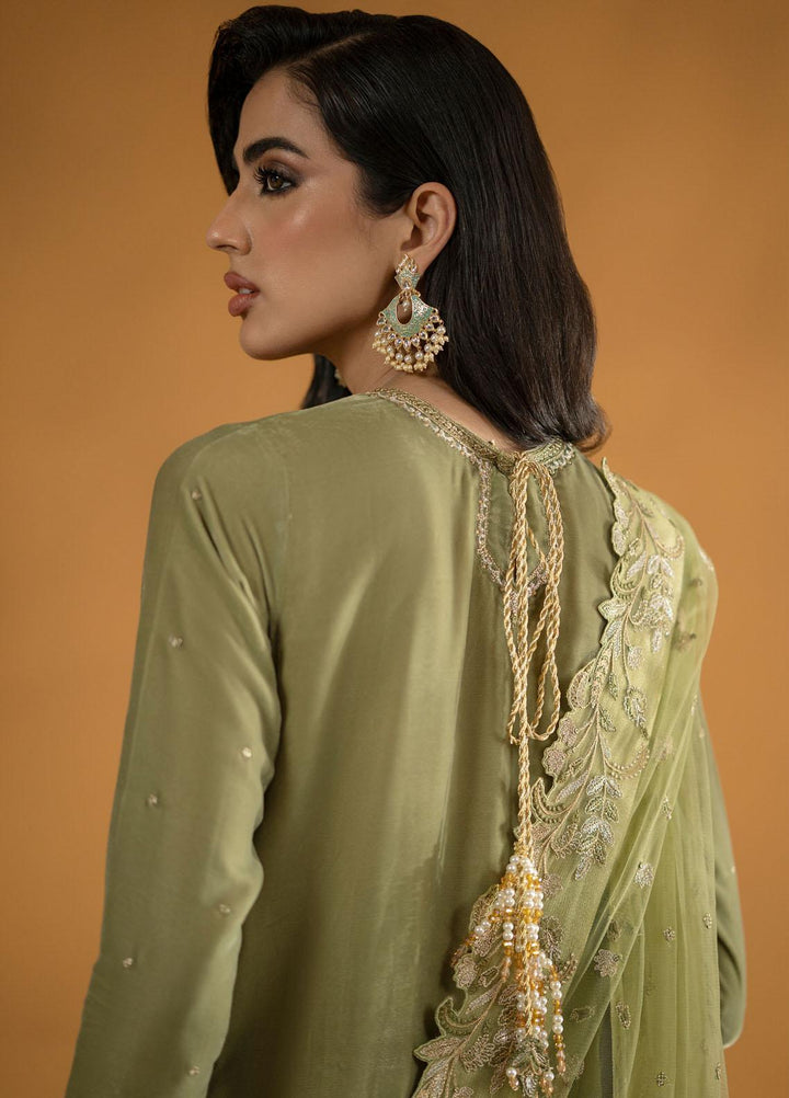 Meraki By Seran Embroidered Velvet Suits Unstitched 3 Piece SRN23MK D-01 Mashq - Formal Collection