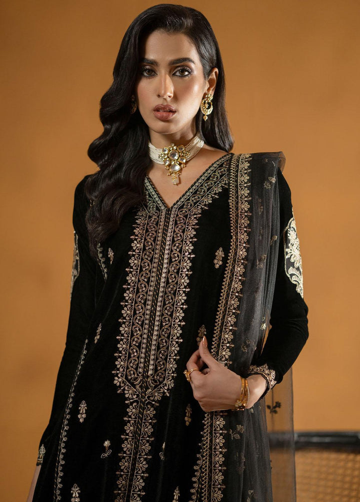 Meraki By Seran Embroidered Velvet Suits Unstitched 3 Piece SRN23MK D-05 Sybil - Formal Collection