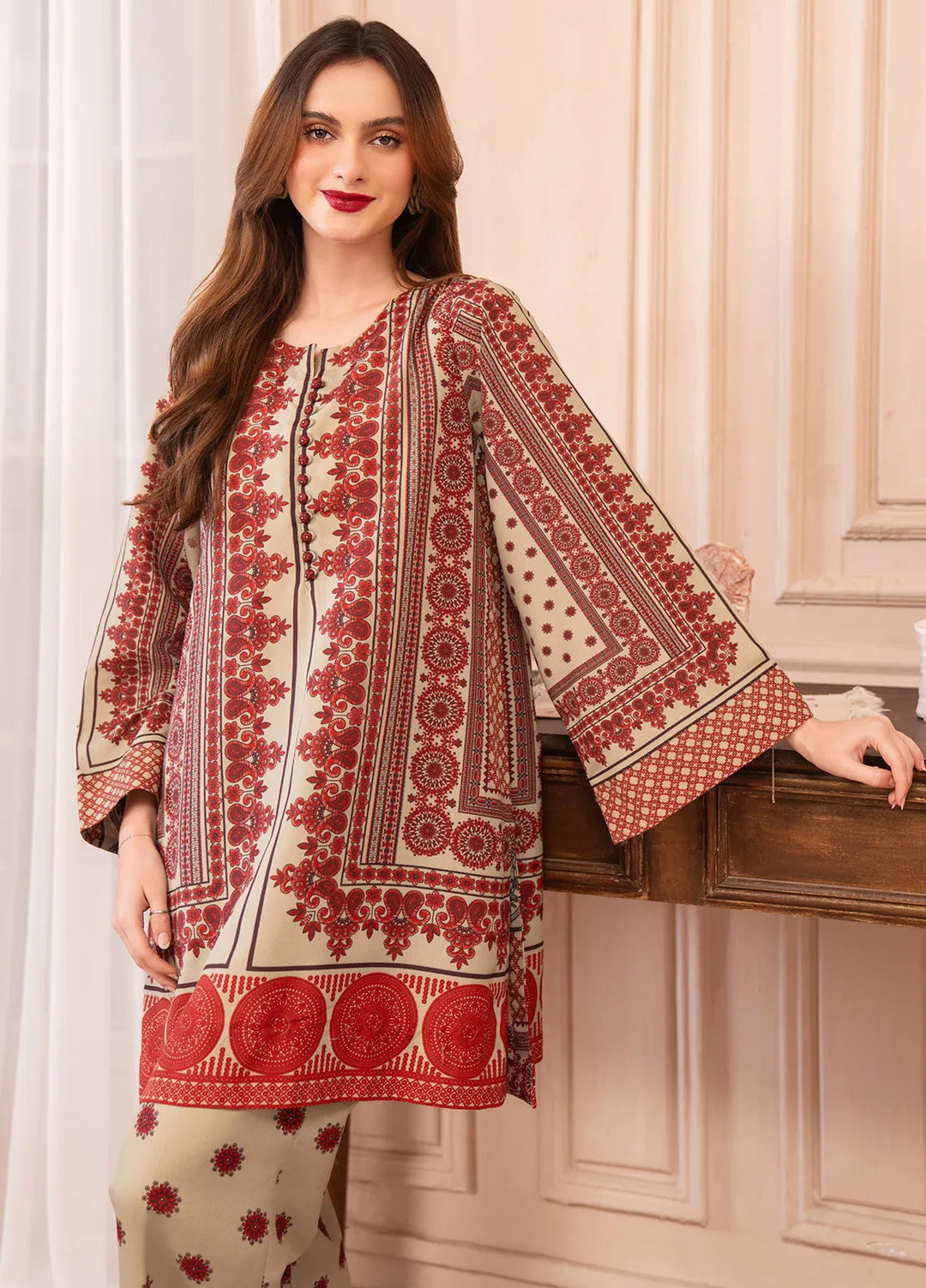 Midnight Baroque by Meerak Pret Printed Grip 2 Piece Suit Aria