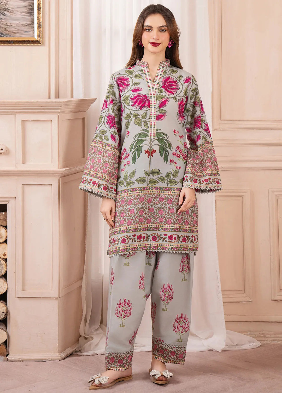Midnight Baroque by Meerak Pret Printed Grip 2 Piece Suit Elin