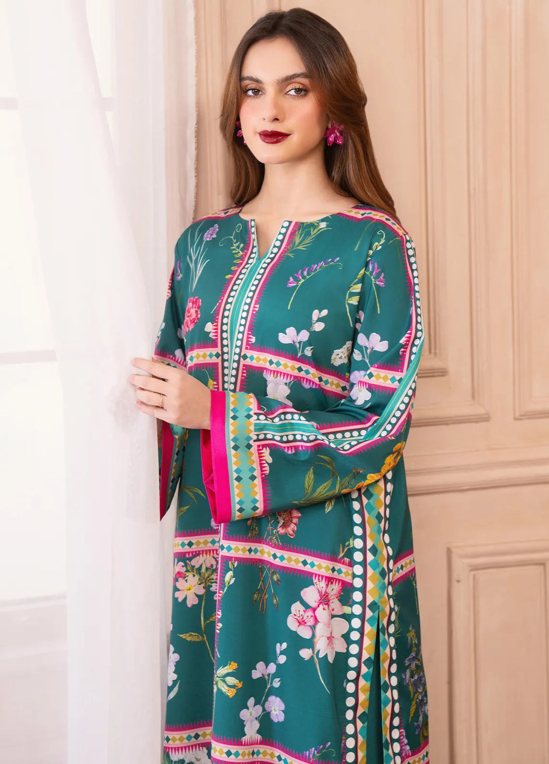 Midnight Baroque by Meerak Pret Printed Grip 2 Piece Suit Hazel