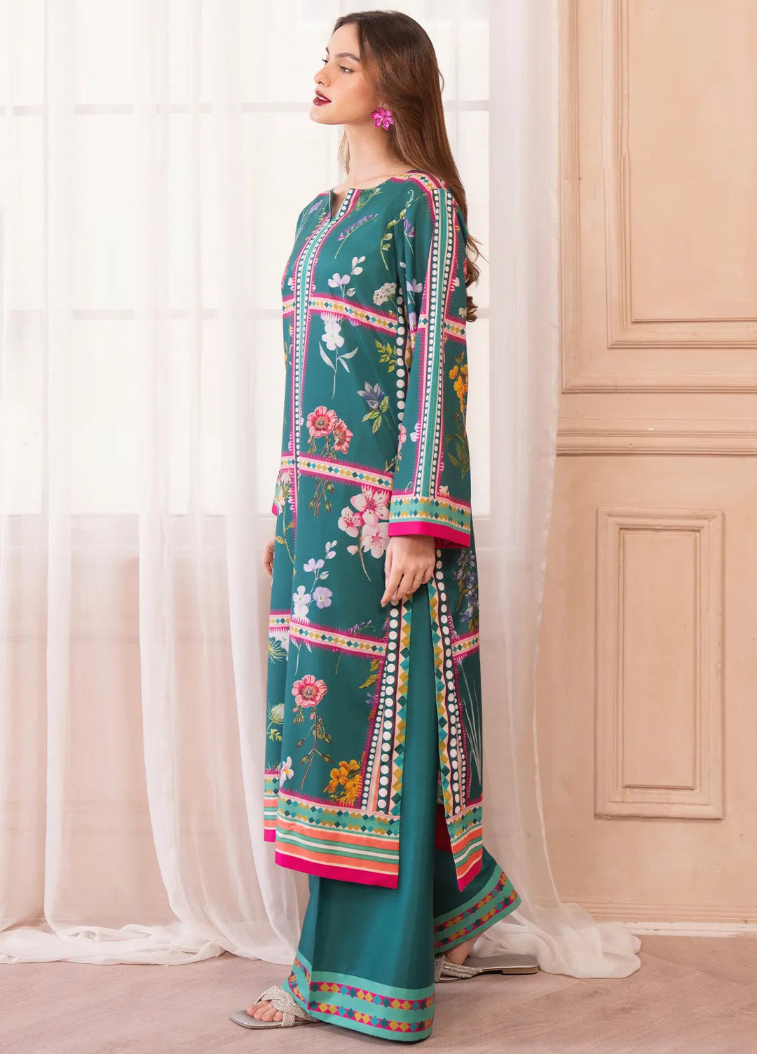 Midnight Baroque by Meerak Pret Printed Grip 2 Piece Suit Hazel