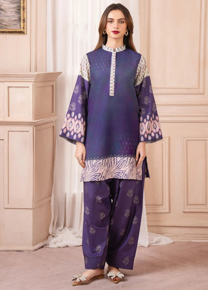 Midnight Baroque by Meerak Pret Printed Grip 2 Piece Suit Imrozia