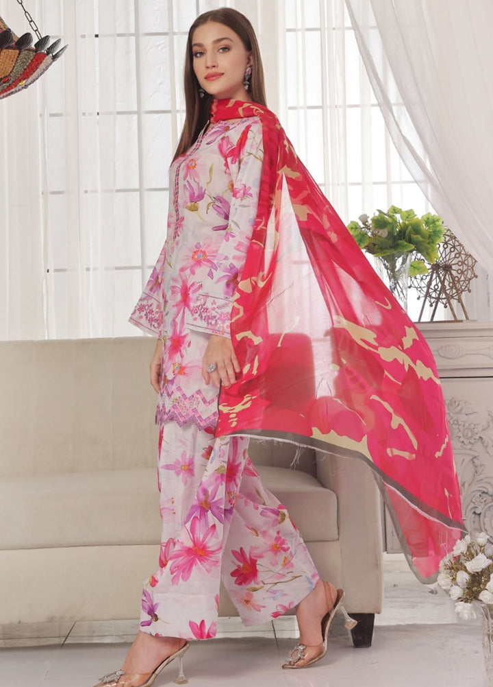 Midnight Murmurs By Feathers Pret Embroidered Lawn 3 Piece Suit Prisma