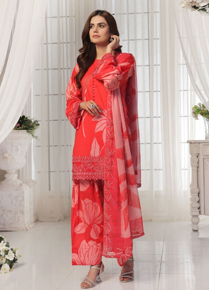 Midnight Murmurs By Feathers Pret Embroidered Lawn 3 Piece Suit Zafina