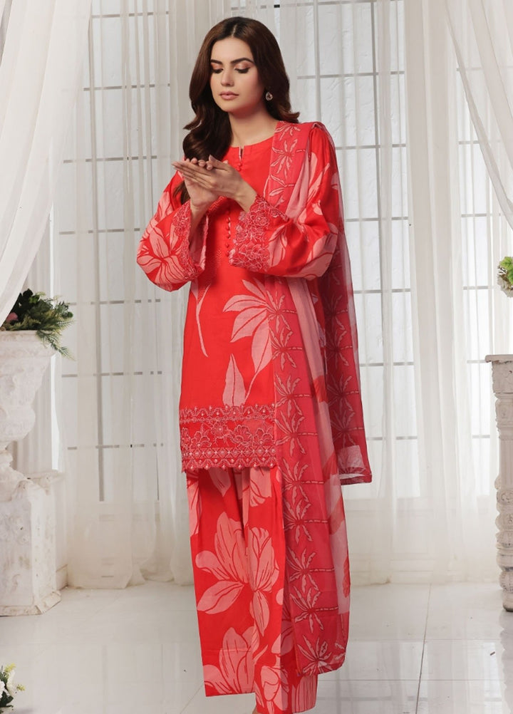 Midnight Murmurs By Feathers Pret Embroidered Lawn 3 Piece Suit Zafina