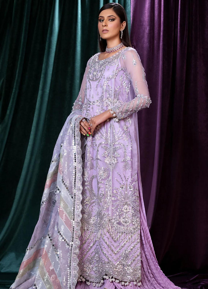 Mijwan By Maryum N Maria Embroidered Organza Suits Unstitched 3 Piece MNM23MJ MFD0124 Sophie - Festive Collection