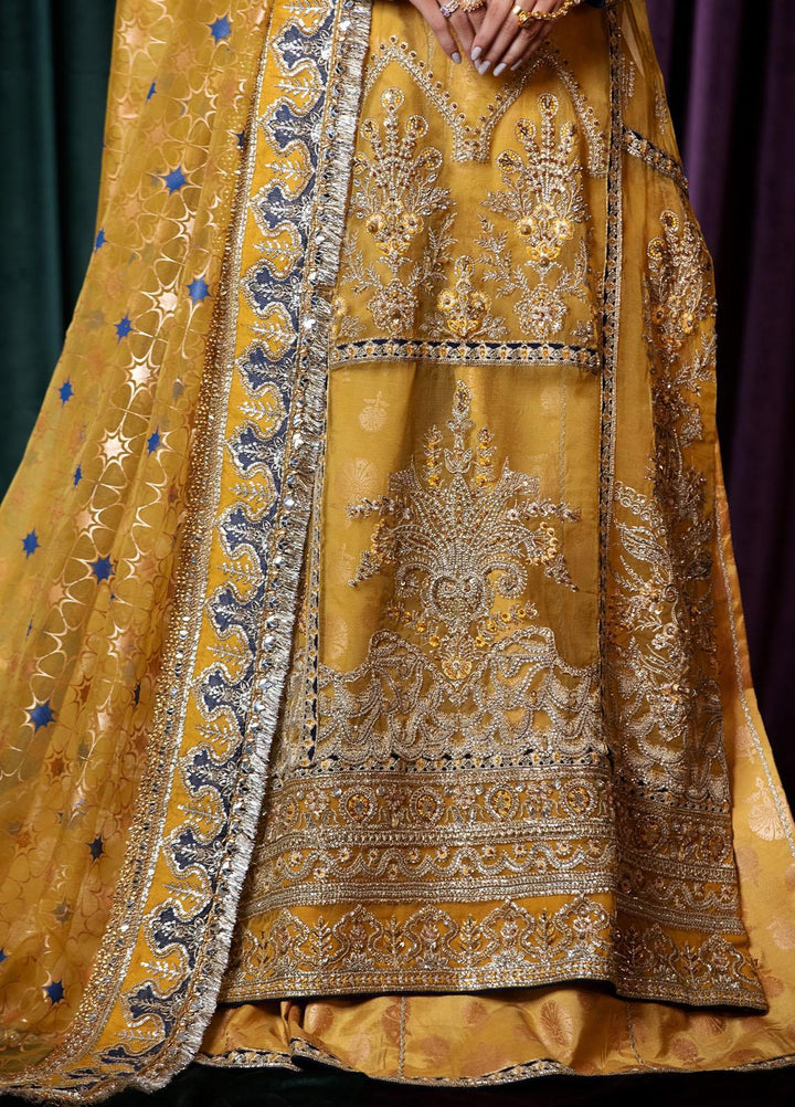 Mijwan By Maryum N Maria Embroidered Organza Suits Unstitched 3 Piece MNM23MJ MFD0128 Amiee - Festive Collection