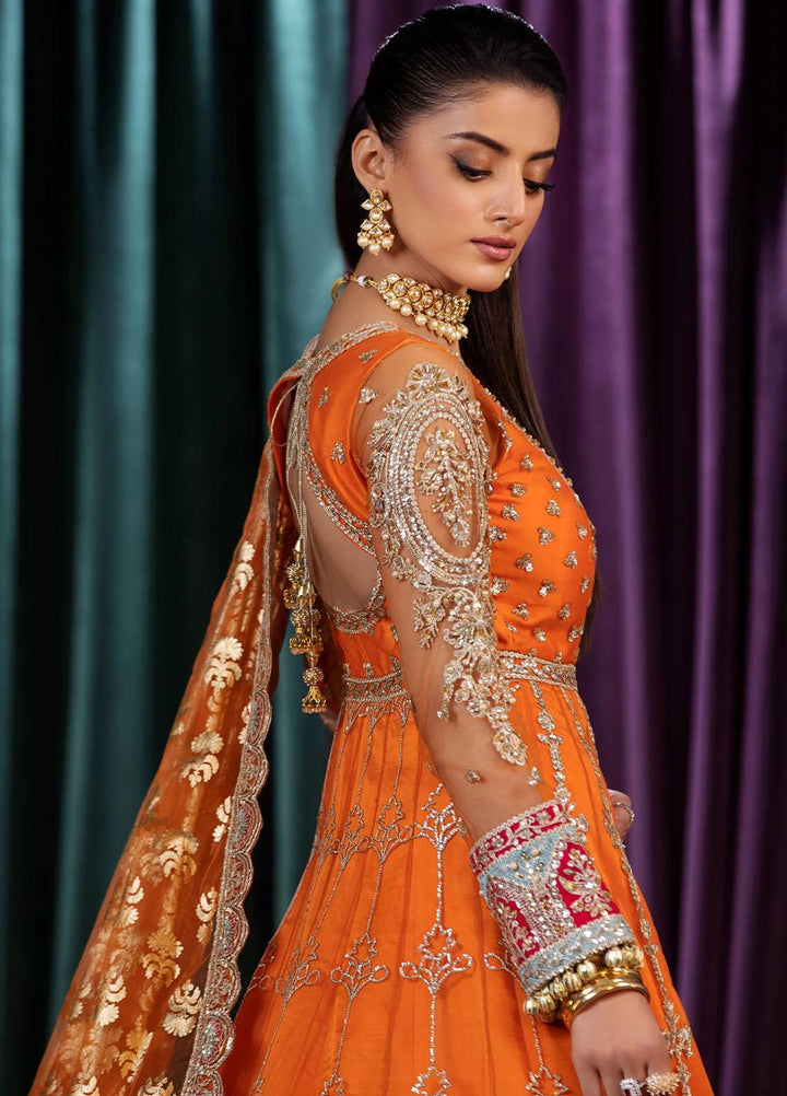 Mijwan By Maryum N Maria Embroidered Net Suits Unstitched 3 Piece MNM23MJ MFF0014 Juliet - Festive Collection