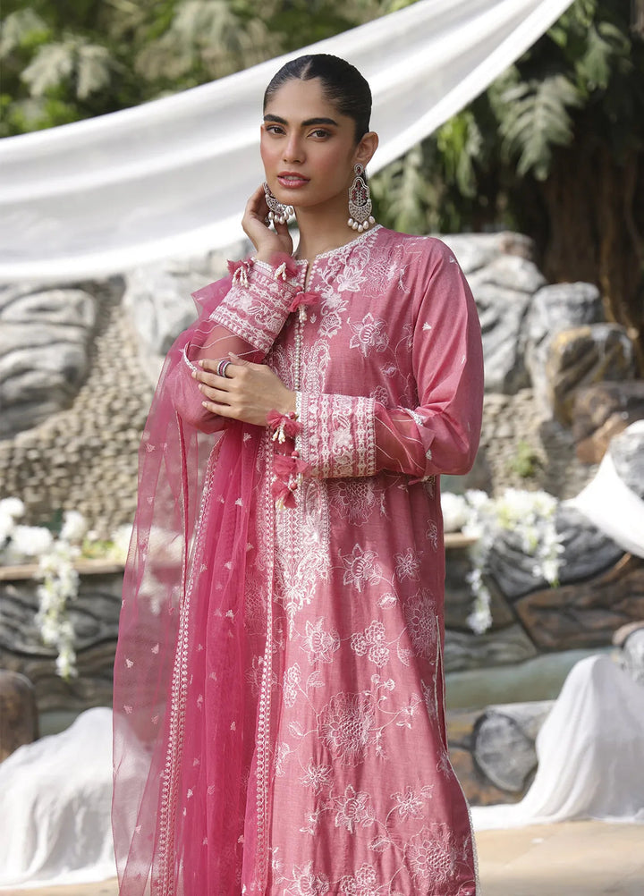 Mina by Salitex Embroidered Cambric Suits Unstitched 3 Piece SUNW24MI076UT - Fall Collection