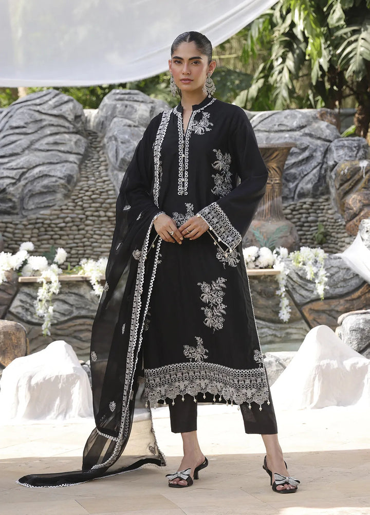 Mina by Salitex Embroidered Cambric Suits Unstitched 3 Piece SUNW24MI077UT - Fall Collection