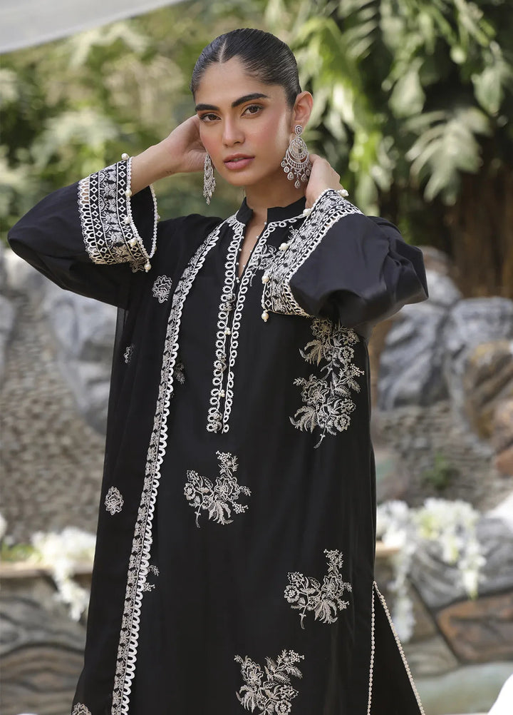 Mina by Salitex Embroidered Cambric Suits Unstitched 3 Piece SUNW24MI077UT - Fall Collection