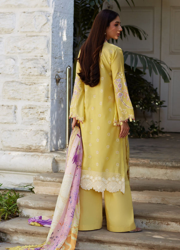 Mina Hasan Embroidered Lawn Suits Unstitched 3 Piece MNH25LL Ayla - Festive Collection