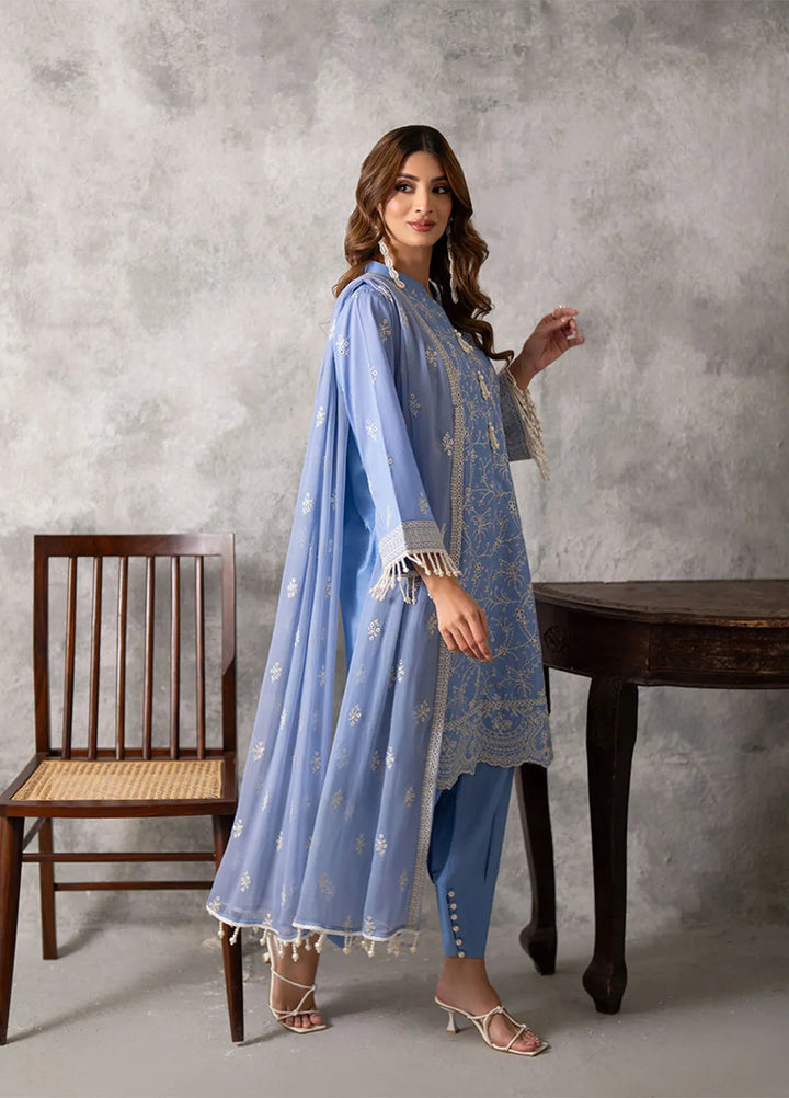 Mina Jan by Salitex Embroidered Lawn Suits Unstitched 3 Piece SUNS24MI063UT - Summer Collection