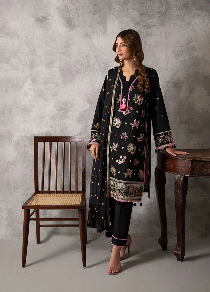Mina Jan by Salitex Embroidered Lawn Suits Unstitched 3 Piece SUNS24MI072UT - Summer Collection
