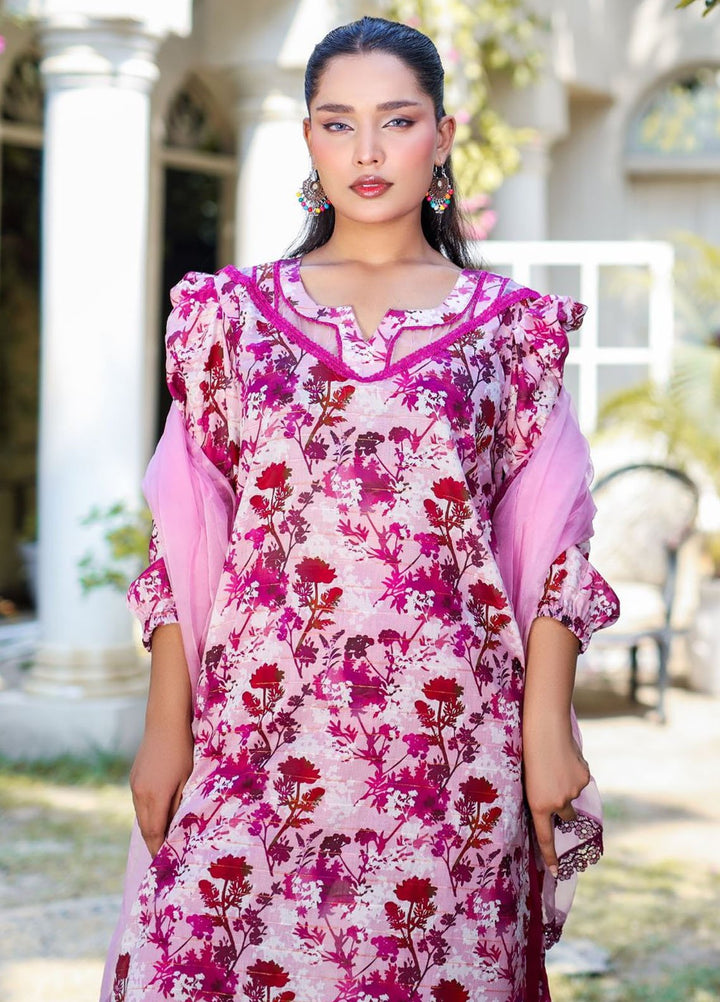 Minahil Printed Lawn Suits Unstitched 2 Piece MC-L-0223 - Summer Collection