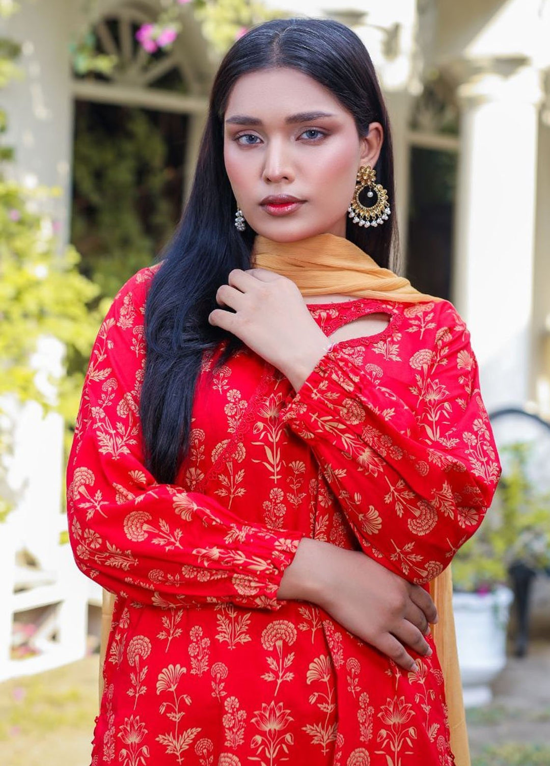 Minahil Printed Lawn Suits Unstitched 2 Piece MC-L-0224 - Summer Collection