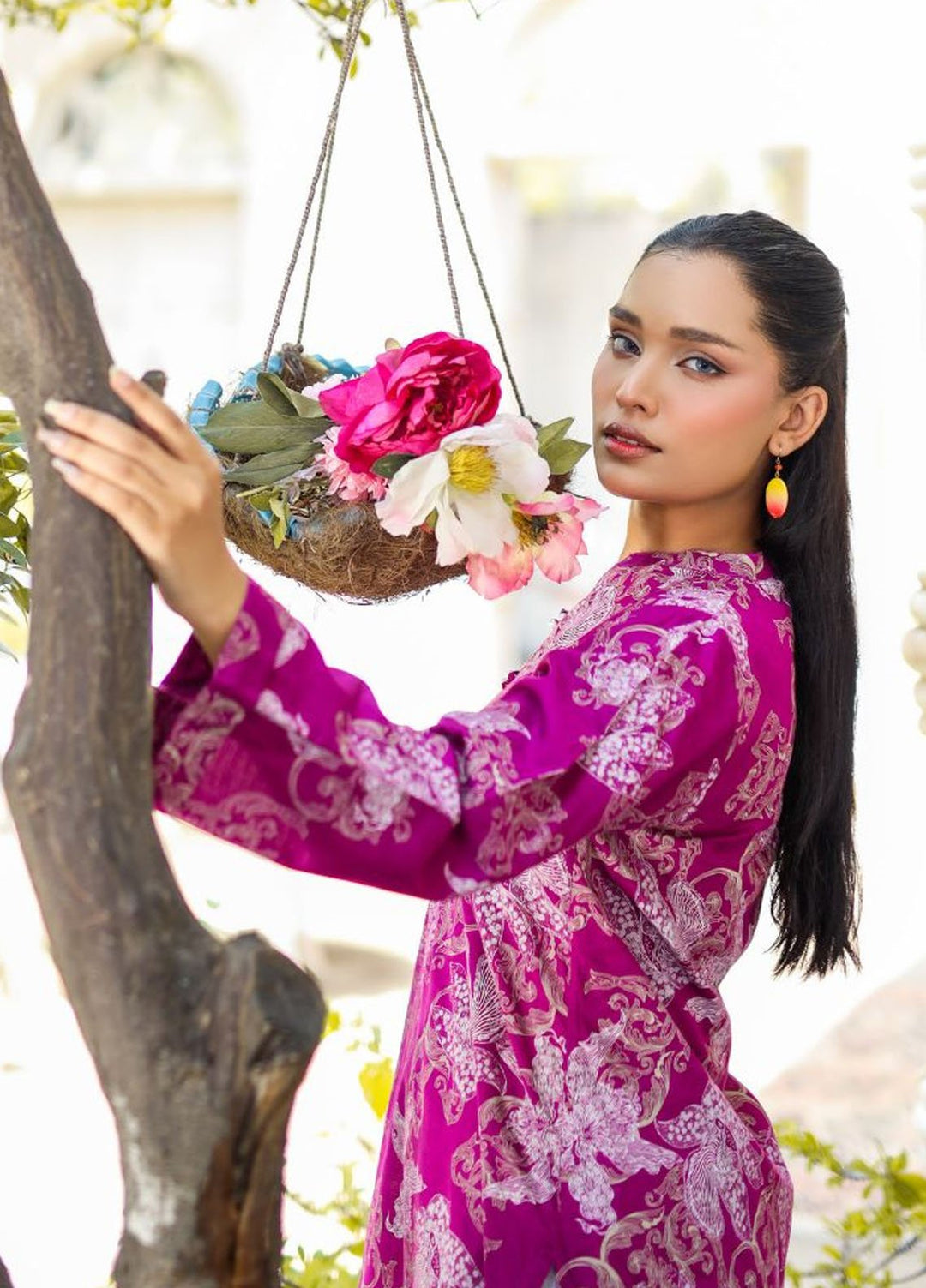 Minahil Printed Lawn Suits Unstitched 2 Piece MC-L-0229 - Summer Collection