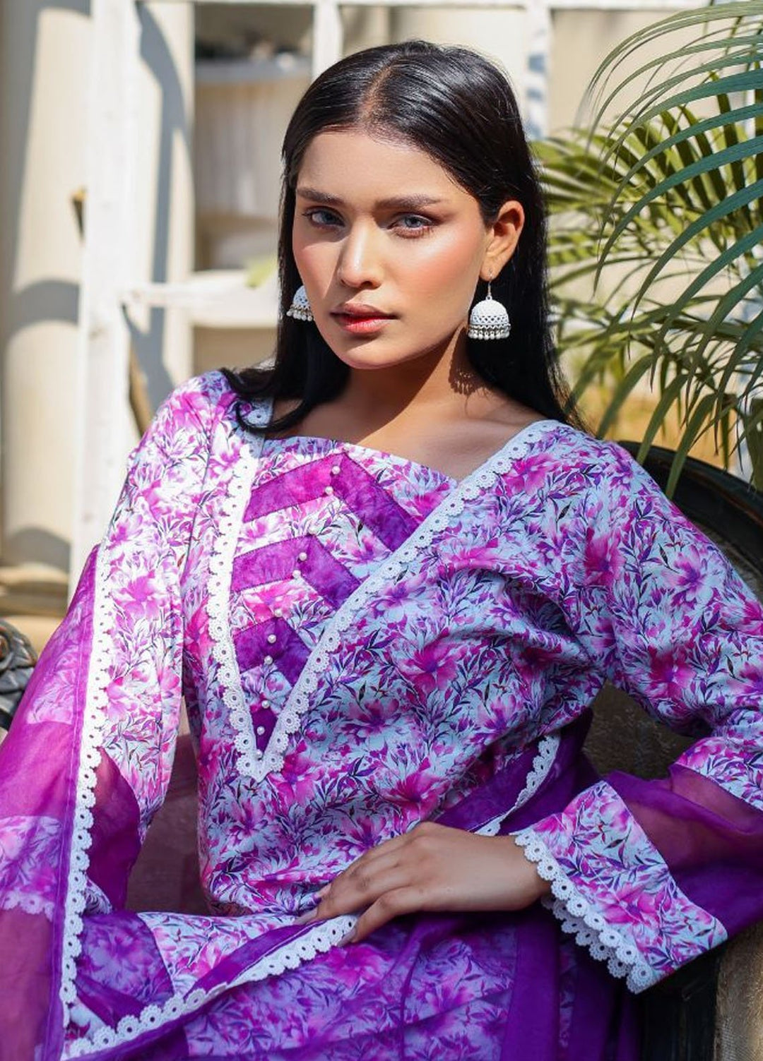 Minahil Printed Lawn Suits Unstitched 2 Piece MC-L-0232 - Summer Collection