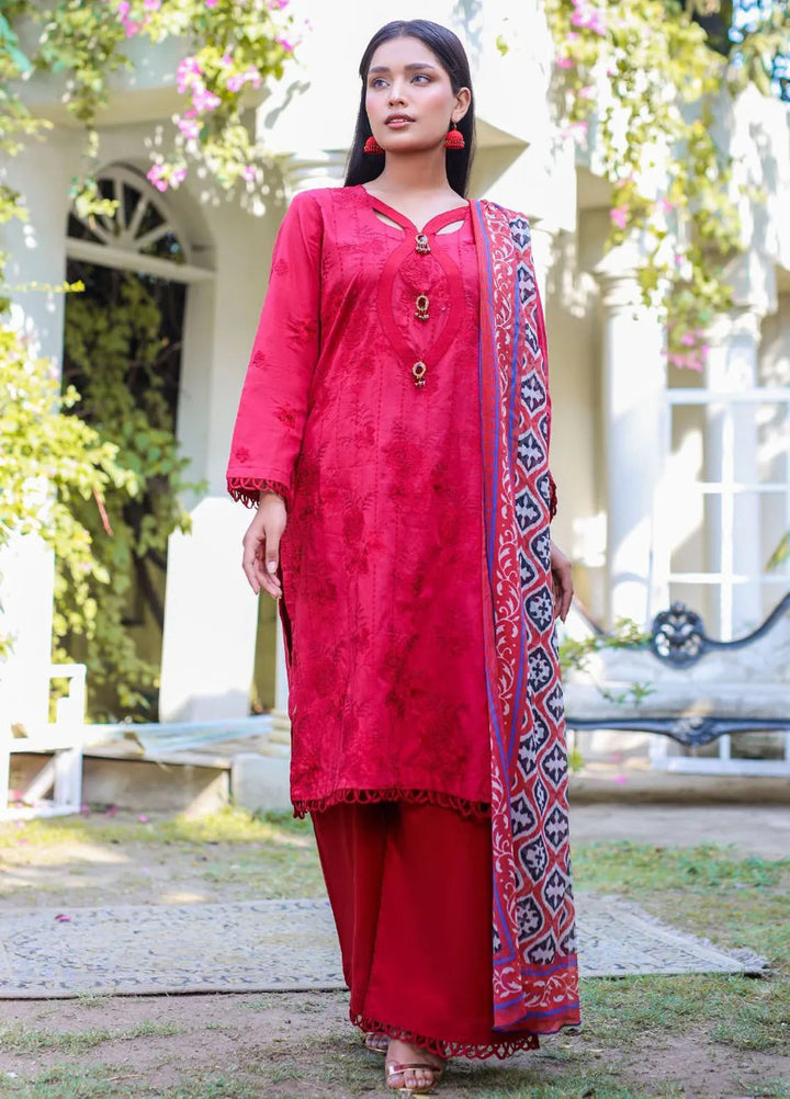 Minahil Printed Lawn Suits Unstitched 3 Piece MC-L-0233 - Summer Collection