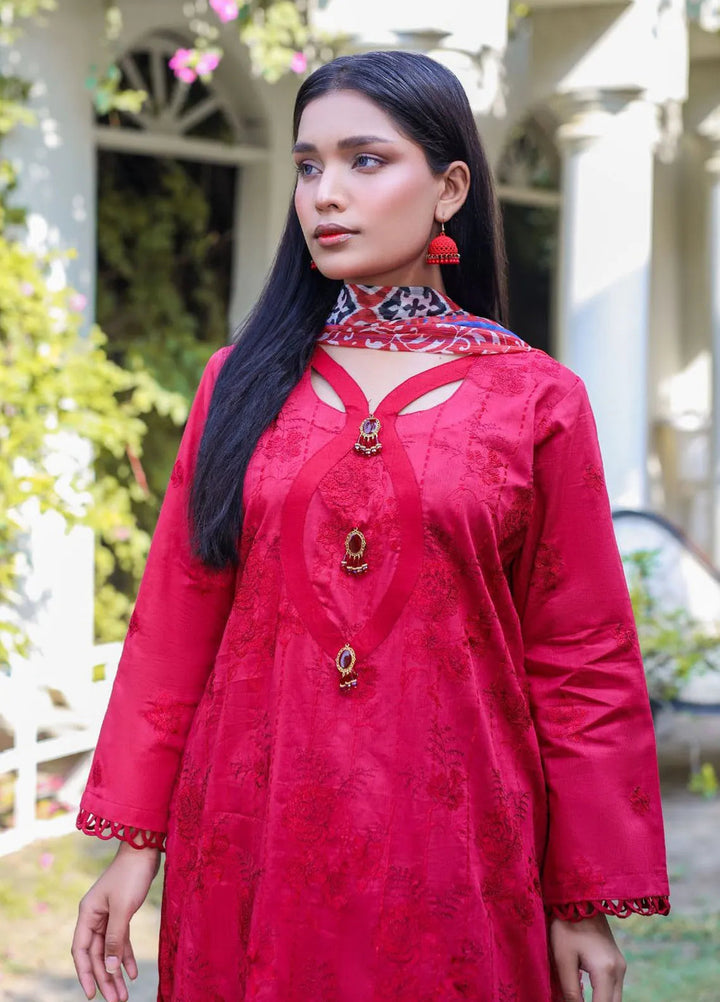 Minahil Printed Lawn Suits Unstitched 3 Piece MC-L-0233 - Summer Collection