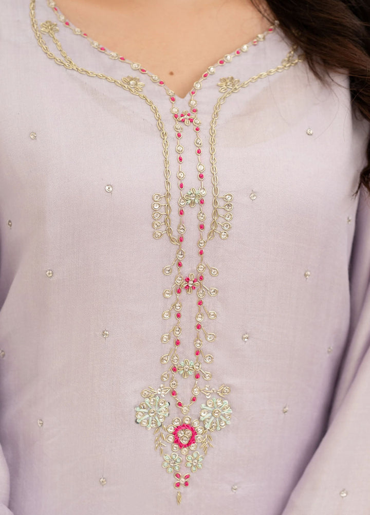 Minha by Miras Pret Embroidered Silk 3 Piece Aveli