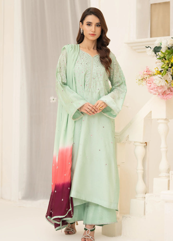 Minha by Miras Pret Embroidered Silk 3 Piece Elva