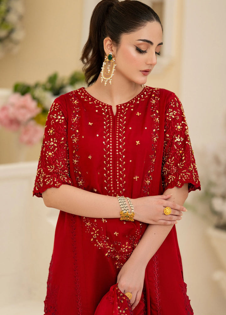 Minha by Miras Pret Embroidered Silk 3 Piece Kire