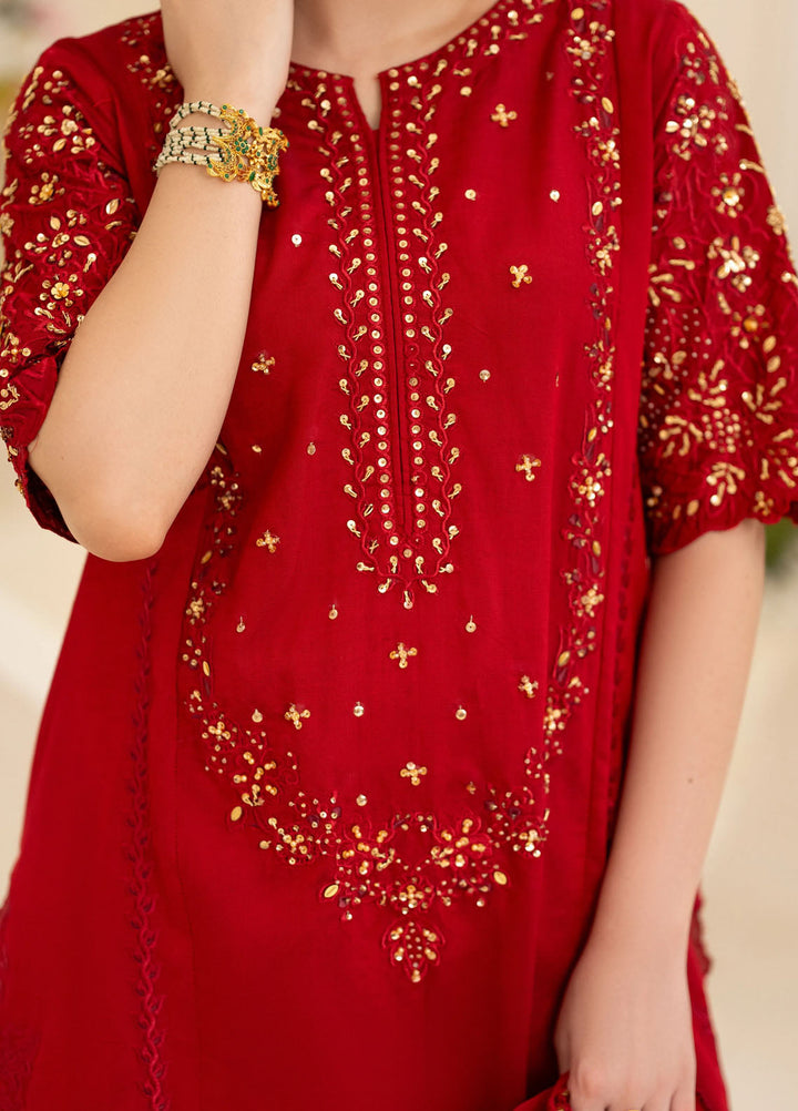 Minha by Miras Pret Embroidered Silk 3 Piece Kire