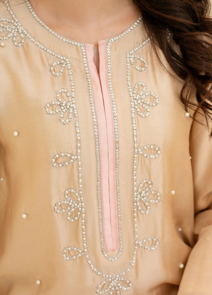 Minha by Miras Pret Embroidered Silk 3 Piece Lume