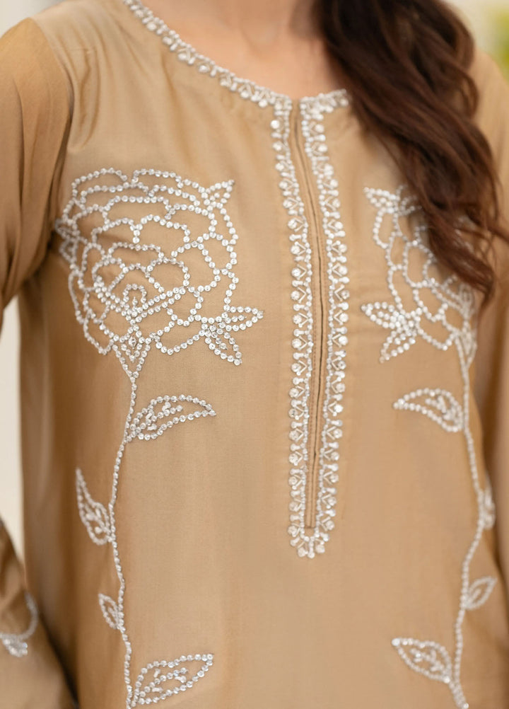 Minha by Miras Pret Embroidered Silk 3 Piece Pinar