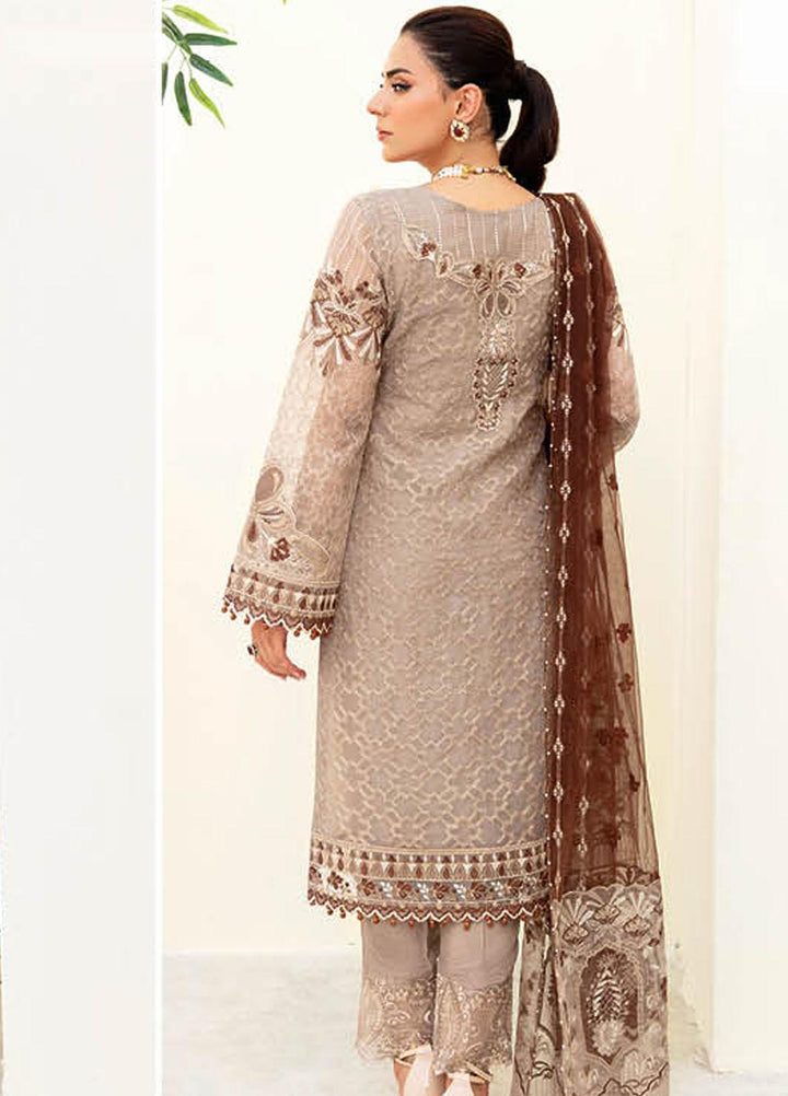 Minhal by Ramsha Embroidered  Suits Unstitched 3 Piece RSH23-M9 M-904 - Formal Collection