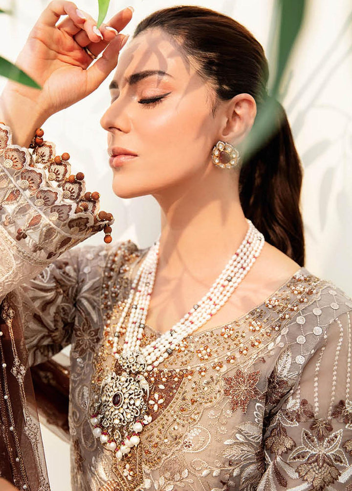 Minhal by Ramsha Embroidered  Suits Unstitched 3 Piece RSH23-M9 M-904 - Formal Collection