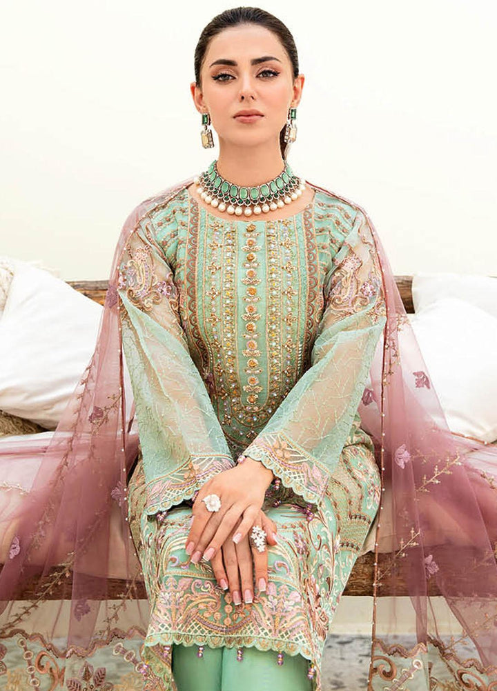Minhal by Ramsha Embroidered  Suits Unstitched 3 Piece RSH23-M9 M-905 - Formal Collection