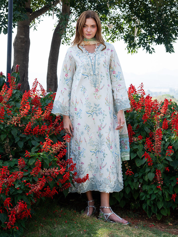 The Scent Of Summers by Yards Unstitched Embroidered Lawn 3 Piece Suit Minted Daydream Casual Collection