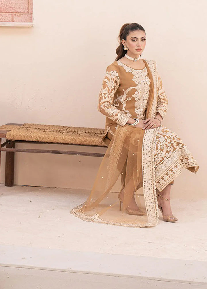 Miorah By House Of Nawab Embroidered Suit Unstitched 3 Piece HON24M D-1 Irfa B - Festive Collection