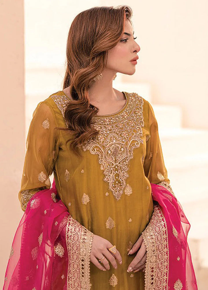 Miorah By House Of Nawab Embroidered Suit Unstitched 3 Piece HON24M D-2 Tanya A - Festive Collection