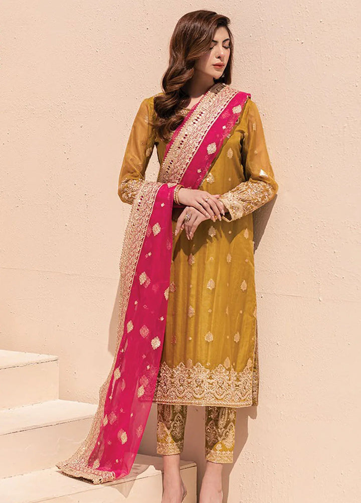 Miorah By House Of Nawab Embroidered Suit Unstitched 3 Piece HON24M D-2 Tanya A - Festive Collection