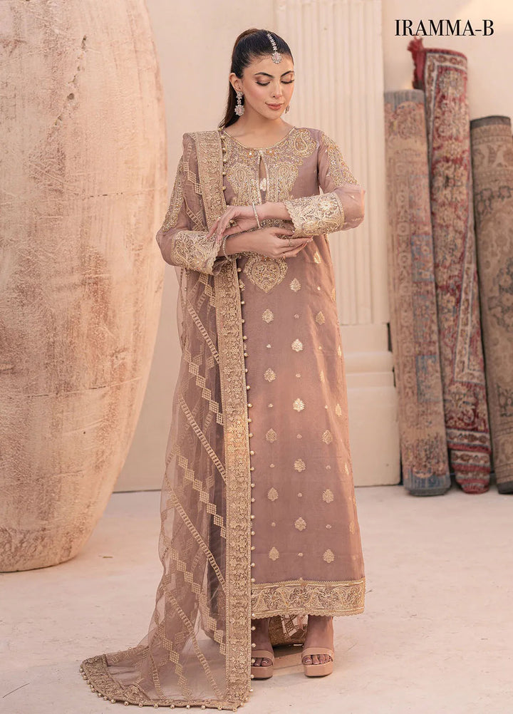 Miorah By House Of Nawab Embroidered Suit Unstitched 3 Piece HON24M D-3 Iramma B - Festive Collection