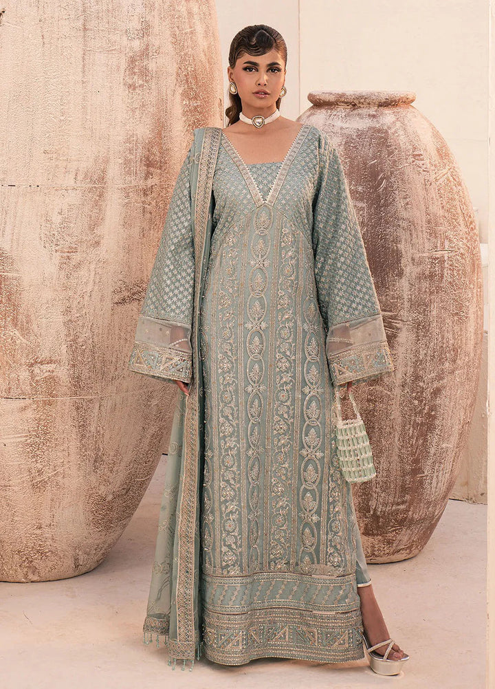 Miorah By House Of Nawab Embroidered Suit Unstitched 3 Piece HON24M D-4 Ivaan A - Festive Collection