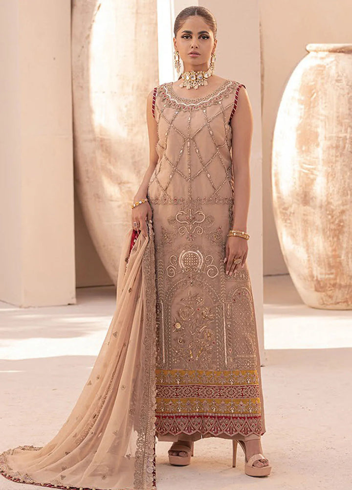 Miorah By House Of Nawab Embroidered Suit Unstitched 3 Piece HON24M D-6 Zidhar B - Festive Collection