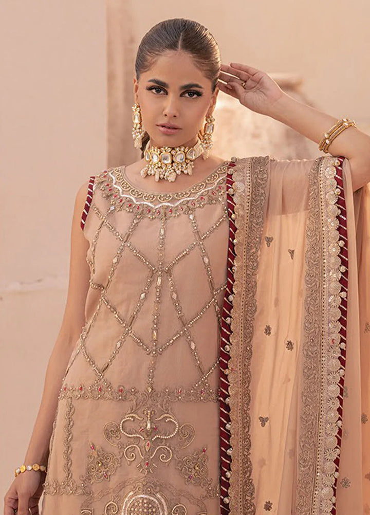 Miorah By House Of Nawab Embroidered Suit Unstitched 3 Piece HON24M D-6 Zidhar B - Festive Collection
