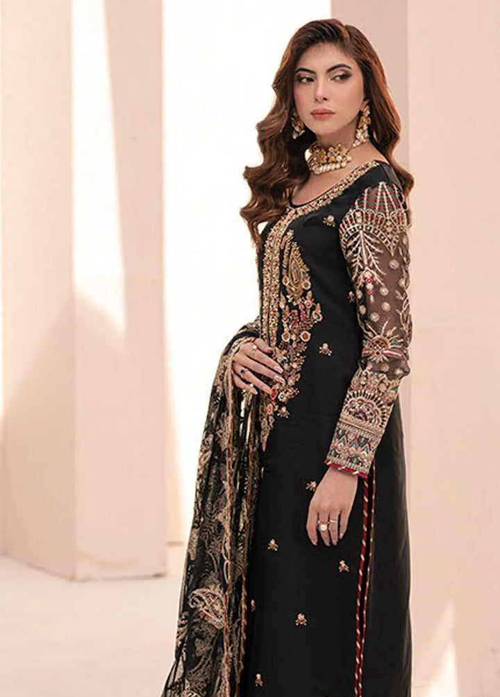 Miorah By House Of Nawab Embroidered Suit Unstitched 3 Piece HON24M D-7 Binah A - Festive Collection