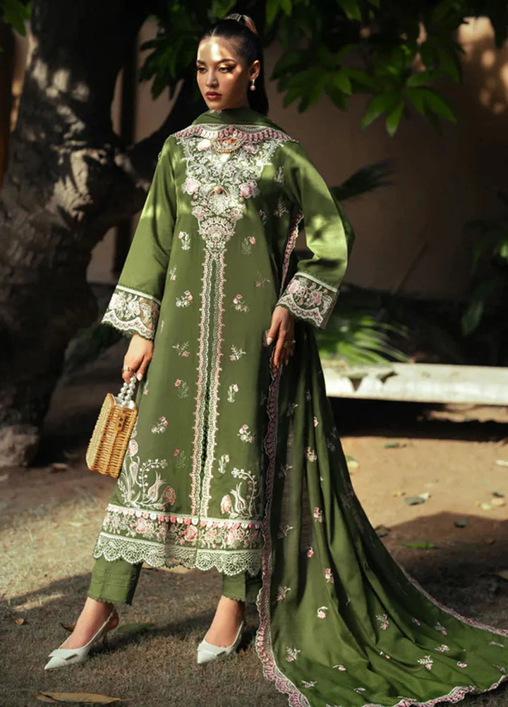 Miraal By Aabyaan Embroidered Chikankari Suit Unstitched 3 Piece ABY24M AV-01 Minah - Winter Collection