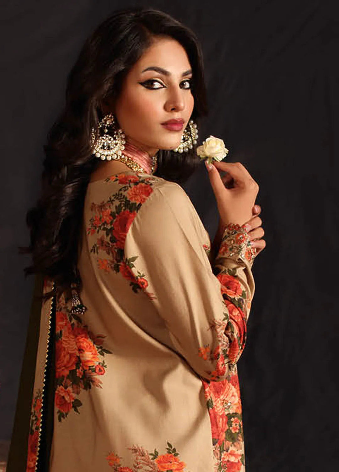 Miraas by Charizma Embroidered Viscose Suit Unstitched 3 Piece CMW4-02 - Winter Collection