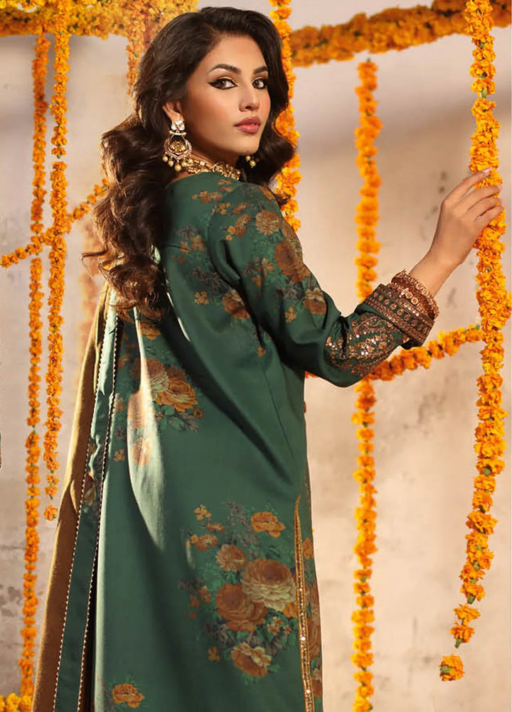 Miraas by Charizma Embroidered Viscose Suit Unstitched 3 Piece CMW4-04 - Winter Collection