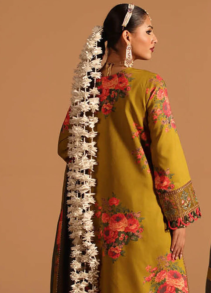 Miraas by Charizma Embroidered Viscose Suit Unstitched 3 Piece CMW4-05 - Winter Collection