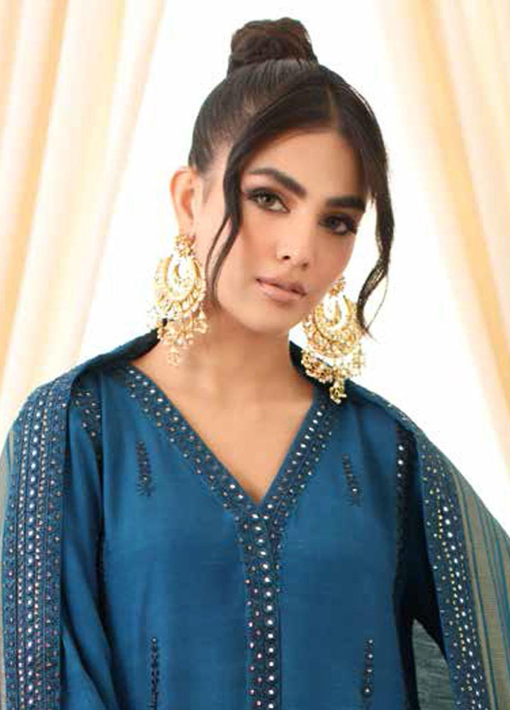 Miraas By Charizma Embroidered Staple Suits Unstitched 3 Piece CRZ23MS CM3-02 - Winter Collection