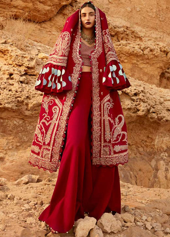 Mirage By Elan Embroidered Slub Khaddar Suits Unstitched 3 Piece EL22M EW21-03 ATHENA - Winter Collection