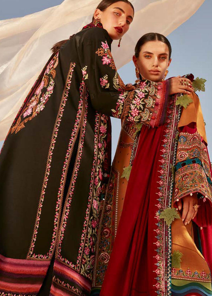 Mirage By Elan Embroidered Slub Khaddar Suits Unstitched 3 Piece EL22M EW21-08 JOLA - Winter Collection